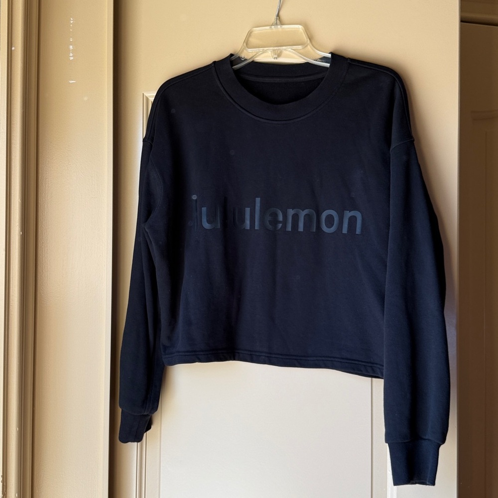 Lululemon Perfectly Oversized Cropped Sweatshirt
